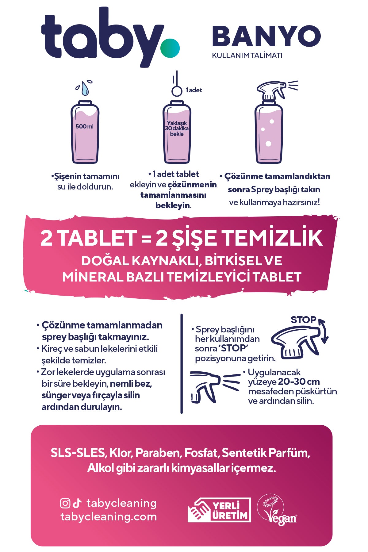 Banyo Temizleyici Başlangıç Seti